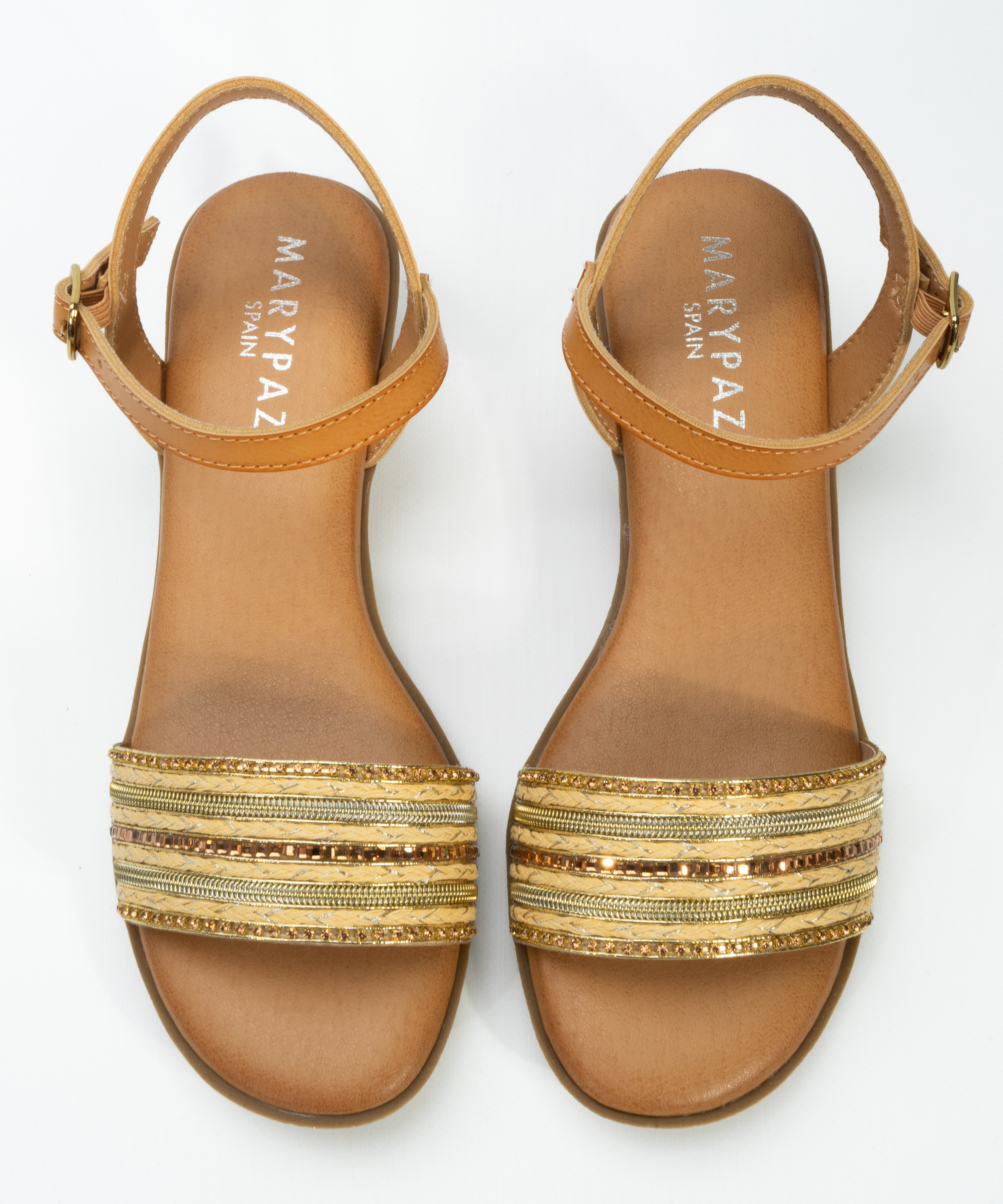 Sandalias tacón detalle strass image number null